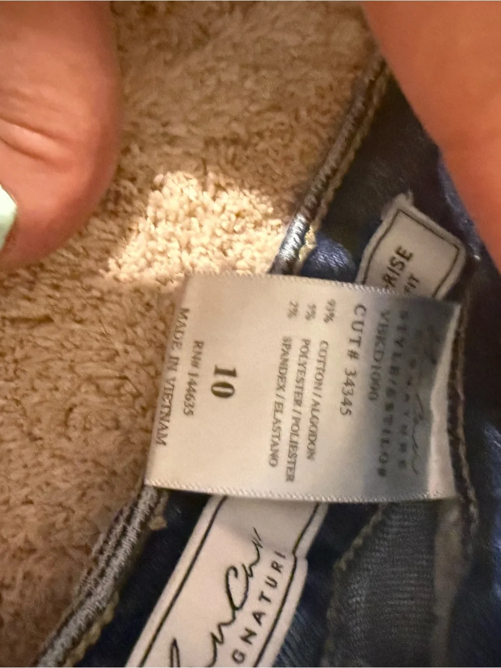 Kids Kan Can Blue Jean Denim Cutoff Shorts